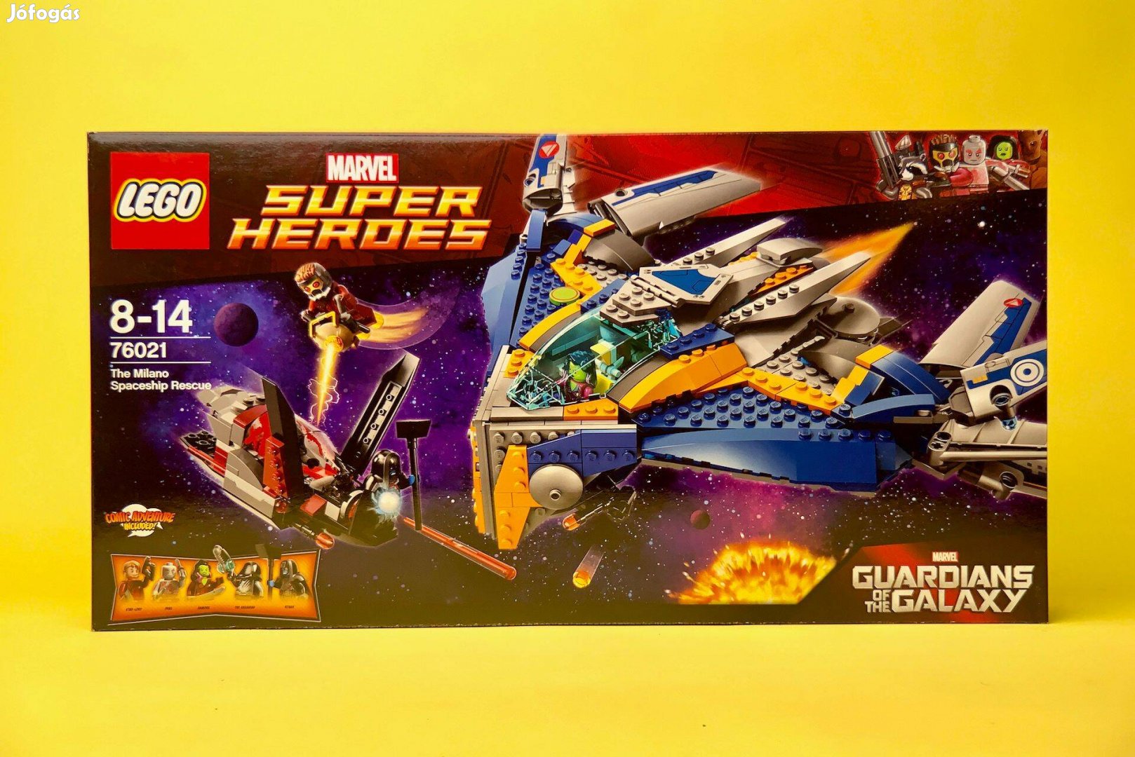 LEGO Marvel 76021 The Milano Spaceship Rescue, Új, Bontatlan