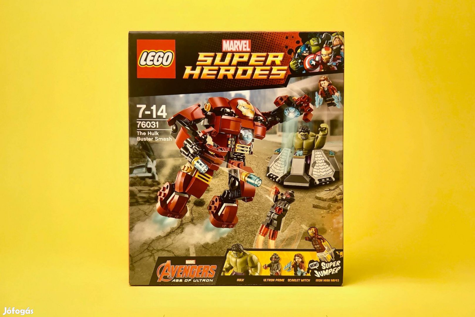 LEGO Marvel 76031 Iron Man Detroit Steel Strikes, Új, Bontatlan