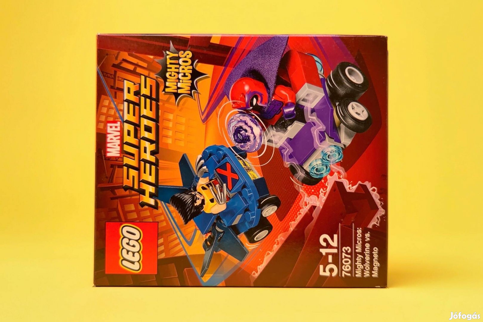 LEGO Marvel 76073 Mighty Micros Wolverine vs. Magneto, Új, Bontatlan