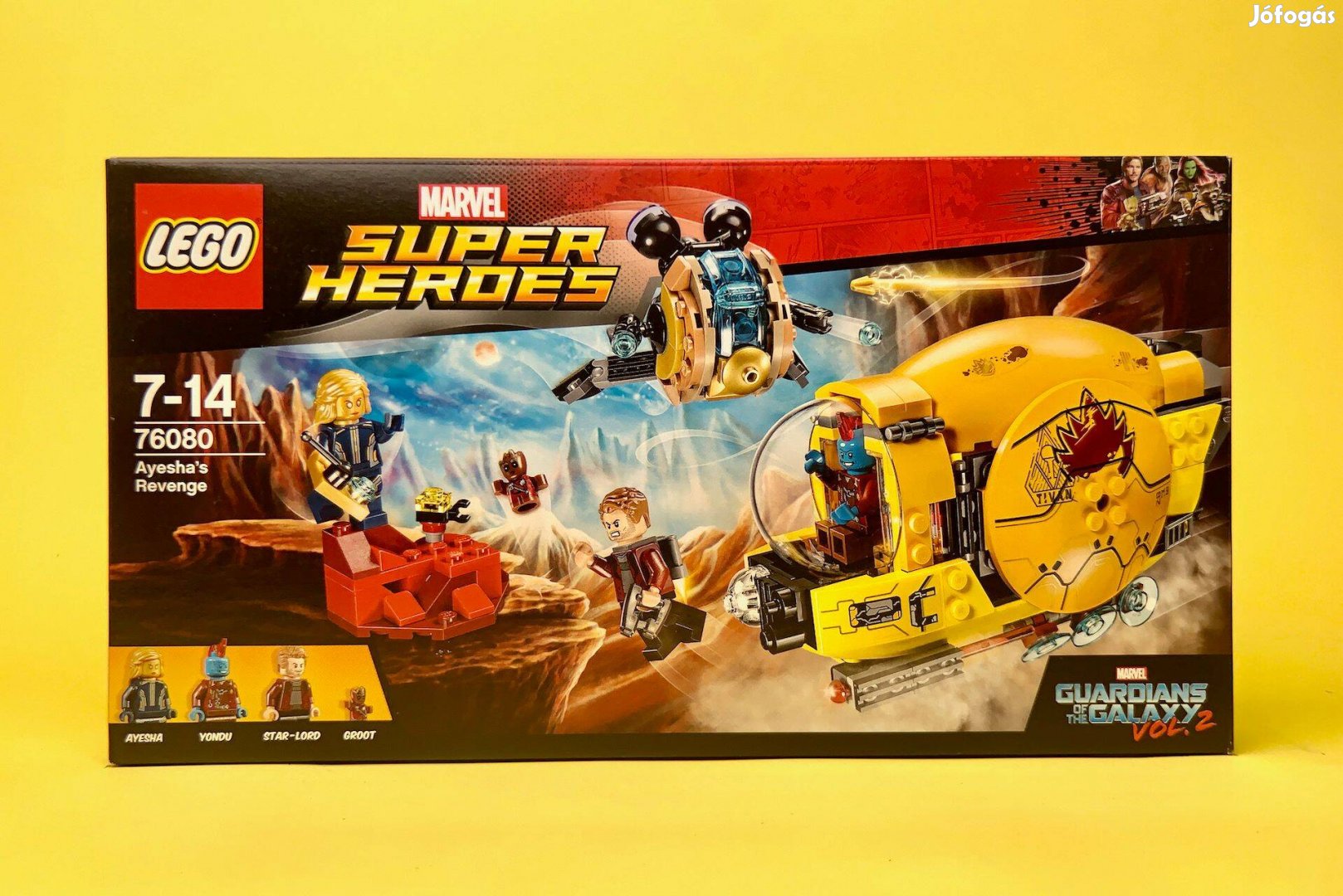 LEGO Marvel 76080 Ayesha's Revenge, Új, Bontatlan