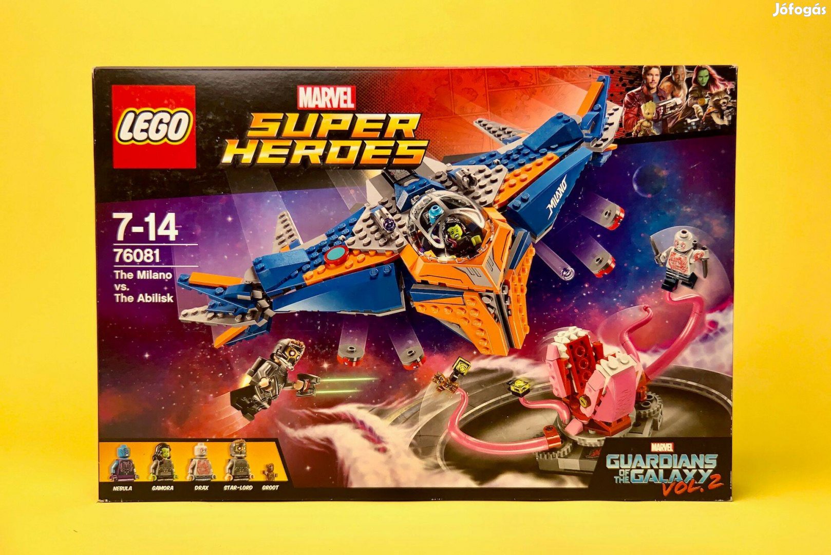 LEGO Marvel 76081 The Milano vs. The Abilisk, Új, Bontatlan