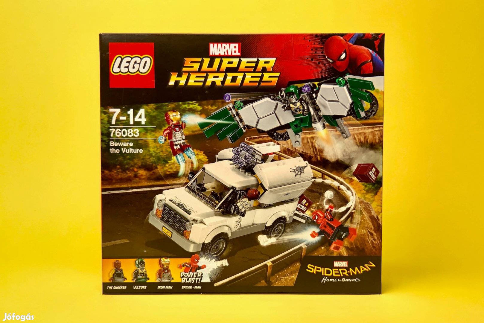 LEGO Marvel 76083 Beware the Vulture, Uj, Bontatlan