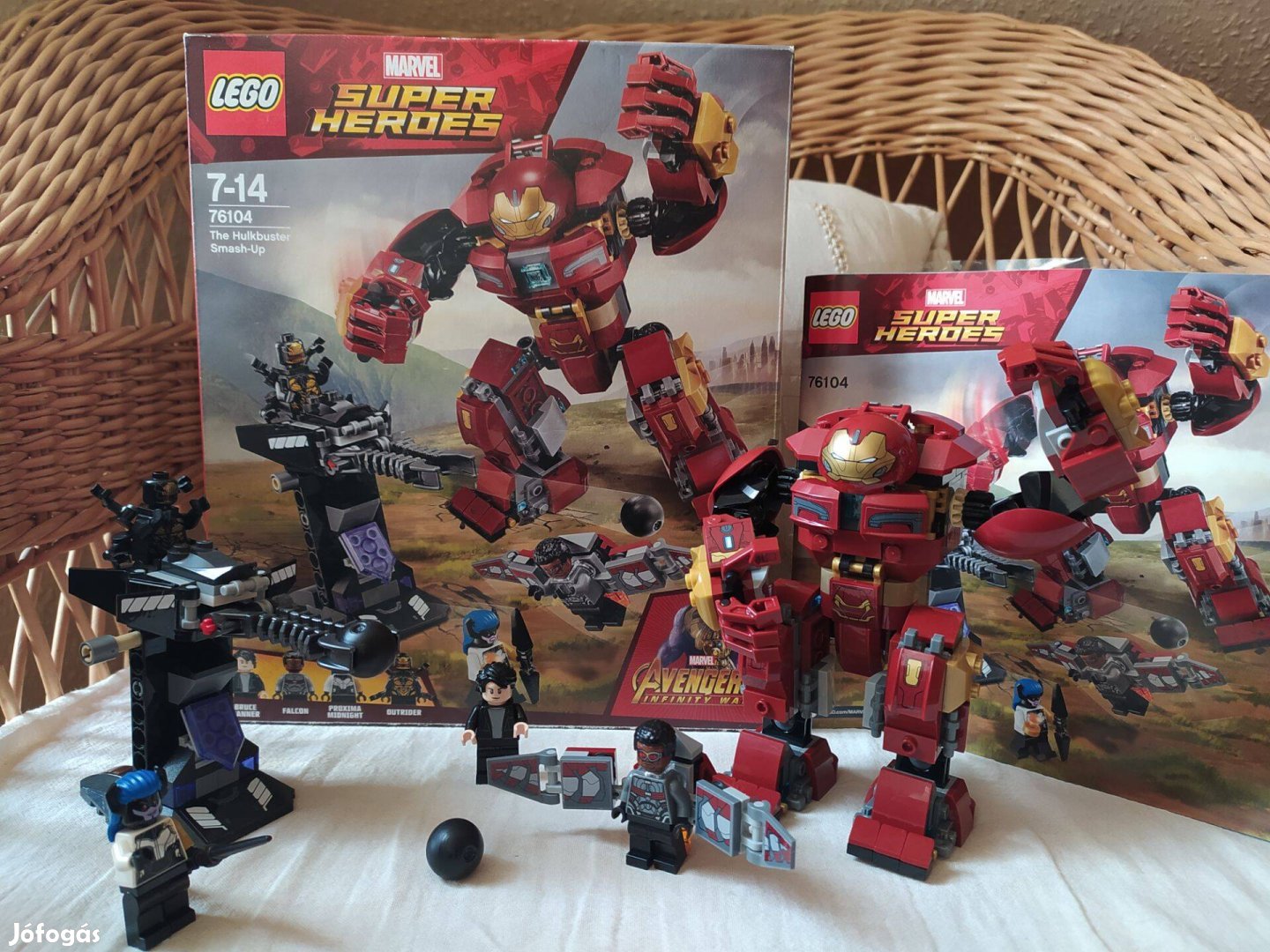 LEGO Marvel 76104 Super Heroes Hulkbuster összecsapás