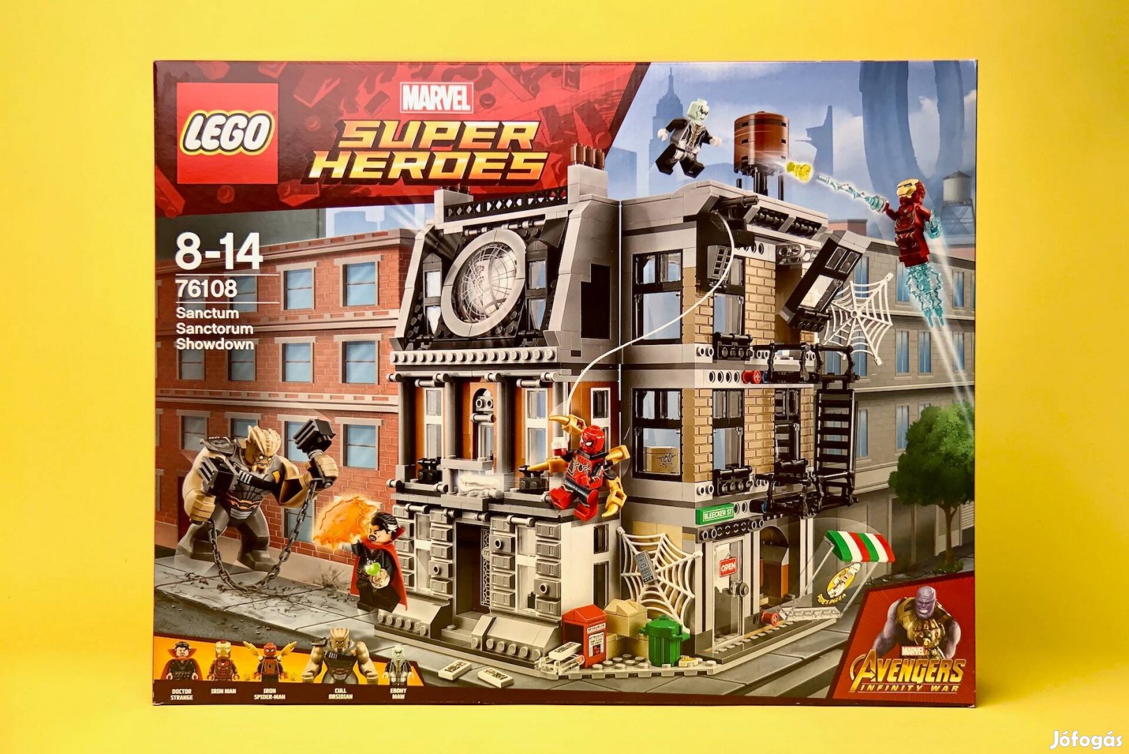 LEGO Marvel 76108 Sanctum Sanctorum Showdown, Uj, Bontatlan