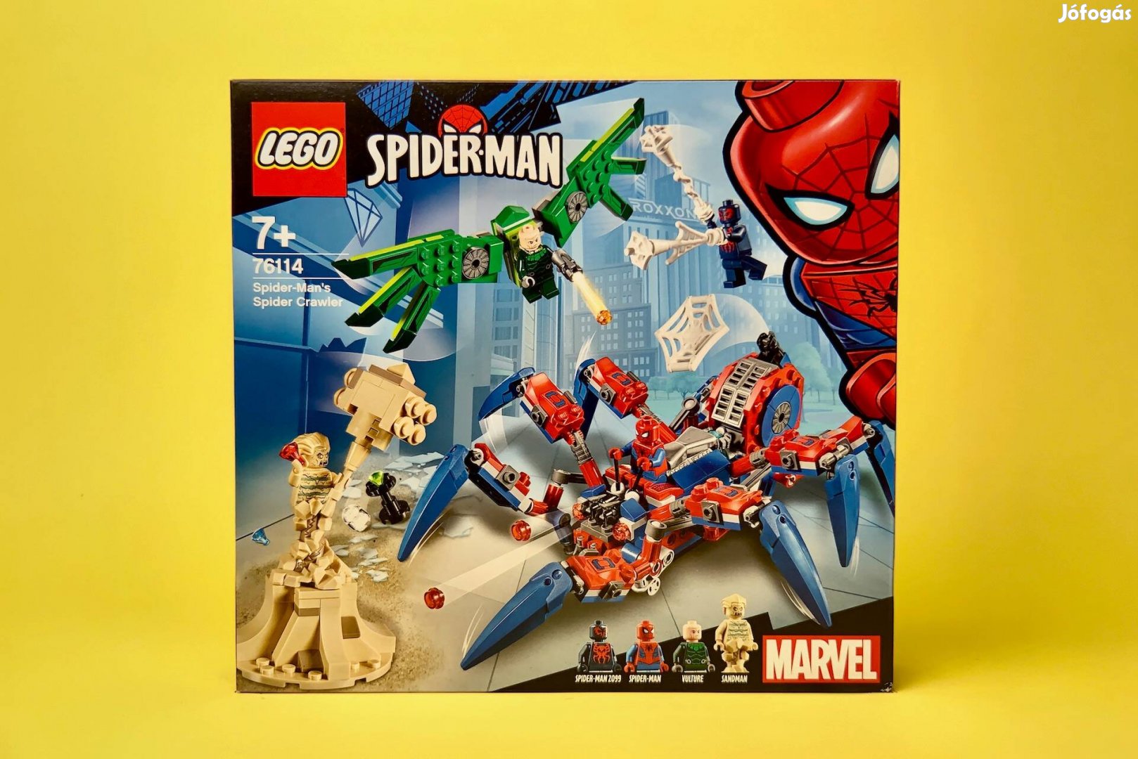 LEGO Marvel 76114 Spider-Man's Spider Crawler, Uj, Bontatlan