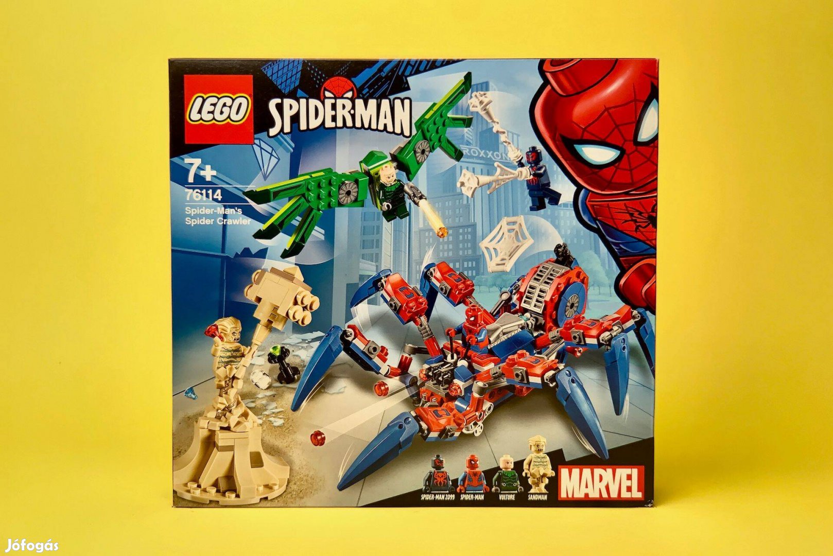 LEGO Marvel 76114 Spider-Man's Spider Crawler, Új, Bontatlan