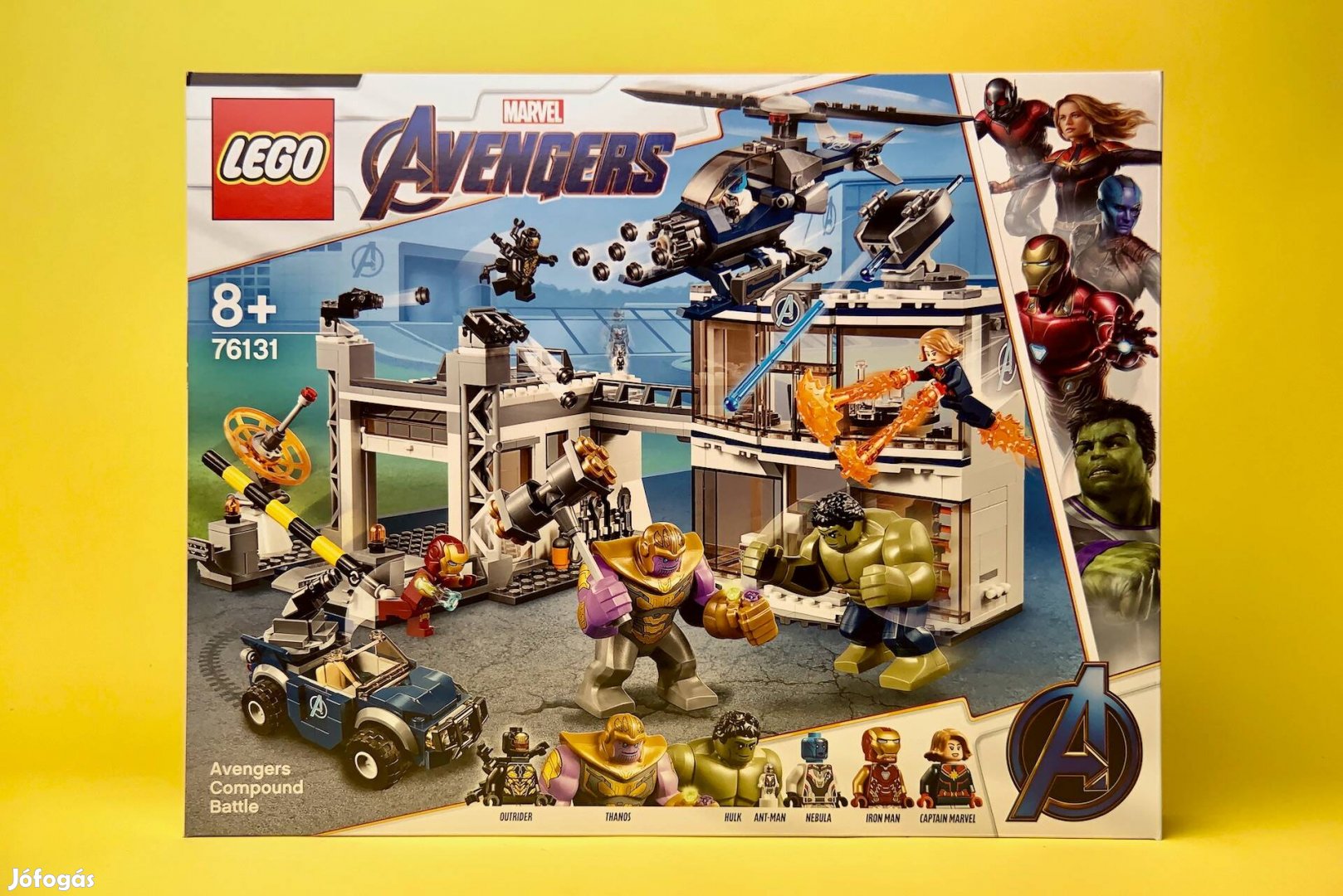 LEGO Marvel 76131 Avengers Compound Battle, Uj, Bontatlan