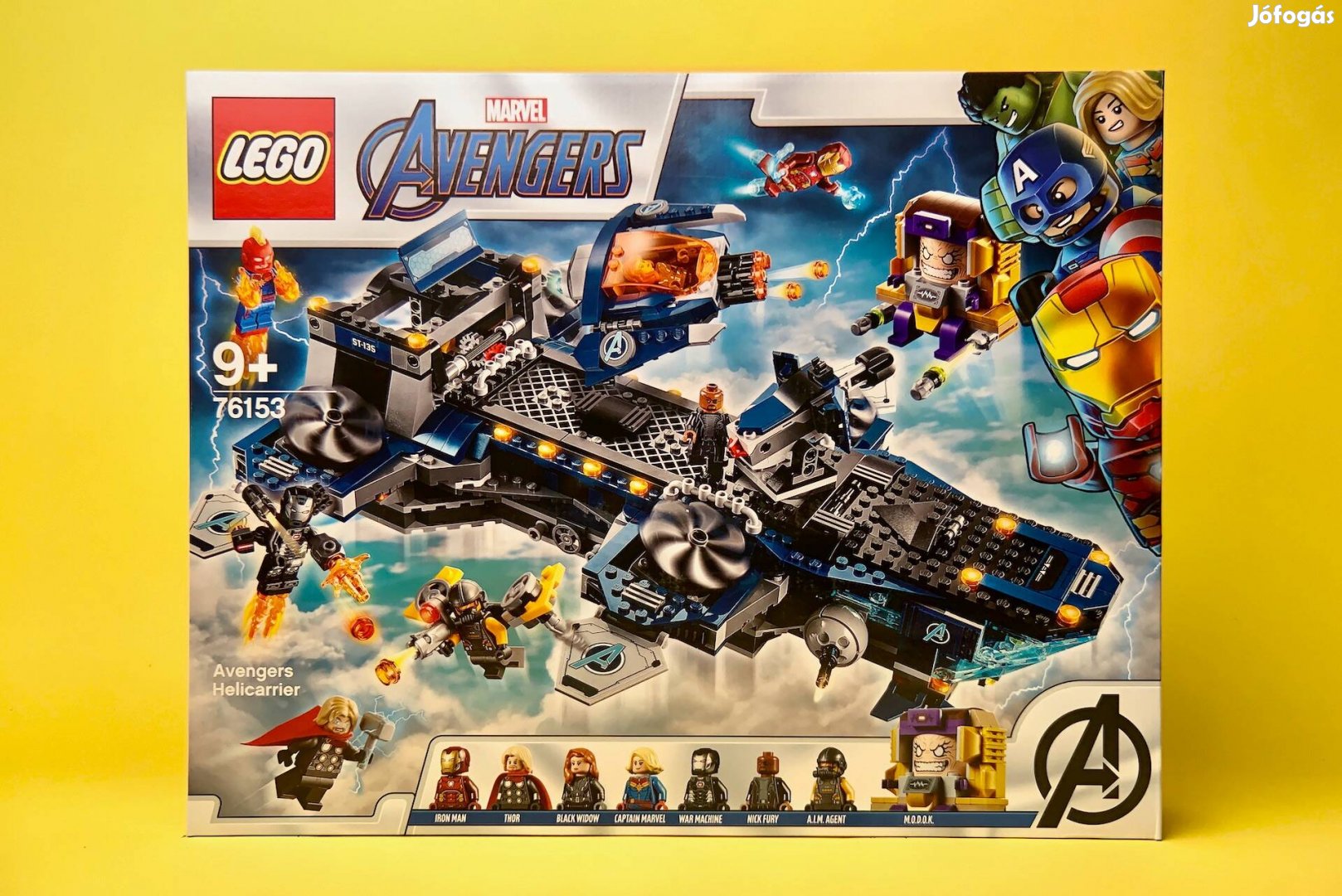 LEGO Marvel 76153 Avengers Helicarrier, Új, Bontatlan