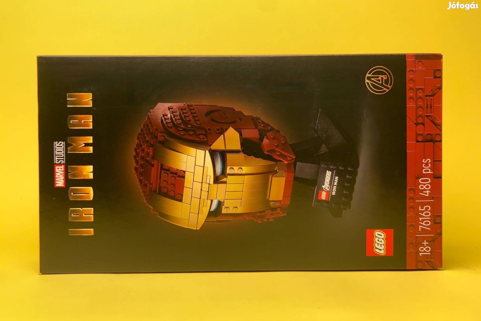 LEGO Marvel 76165 Iron Man Helmet, Új, Bontatlan