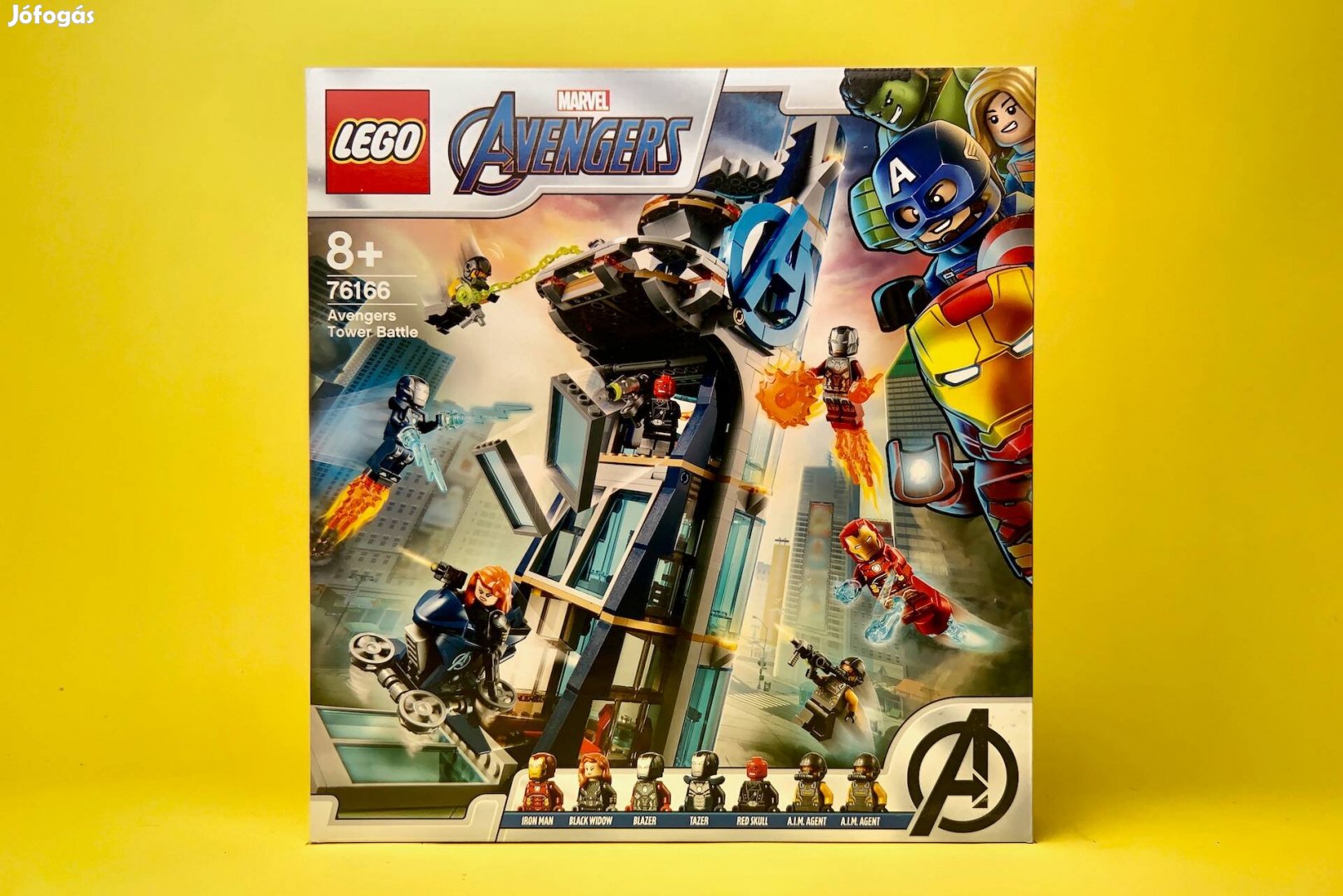 LEGO Marvel 76166 Avengers Tower Battle, Új, Bontatlan