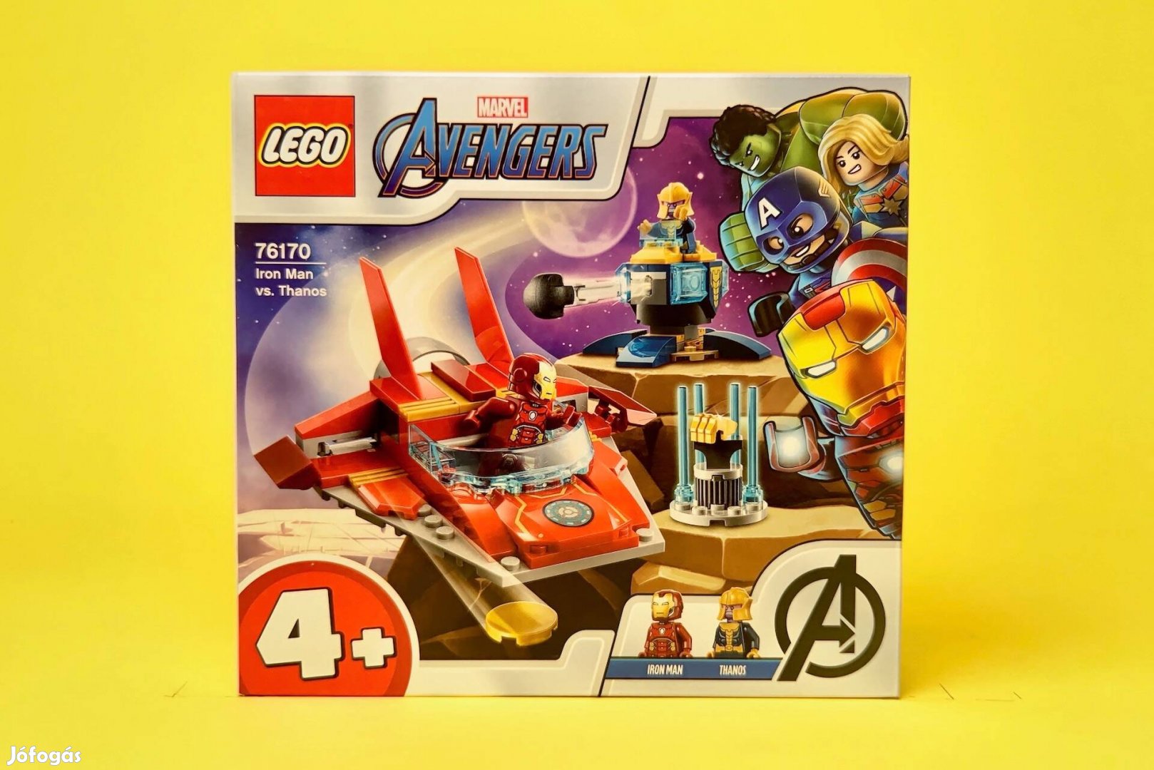 LEGO Marvel 76170 Iron Man vs. Thanos, Új, Bontatlan