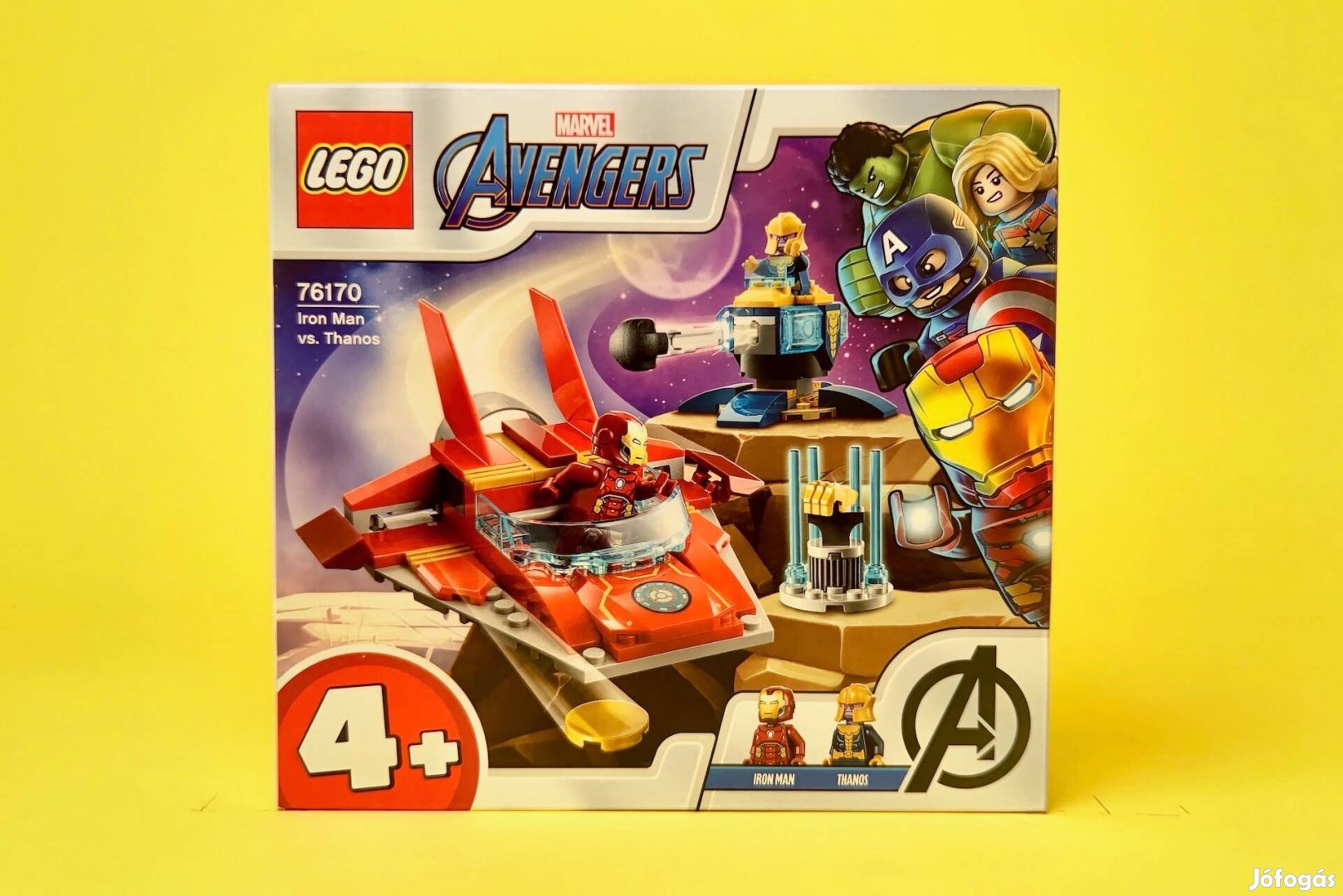 LEGO Marvel 76170 Iron Man vs. Thanos, Új, Bontatlan