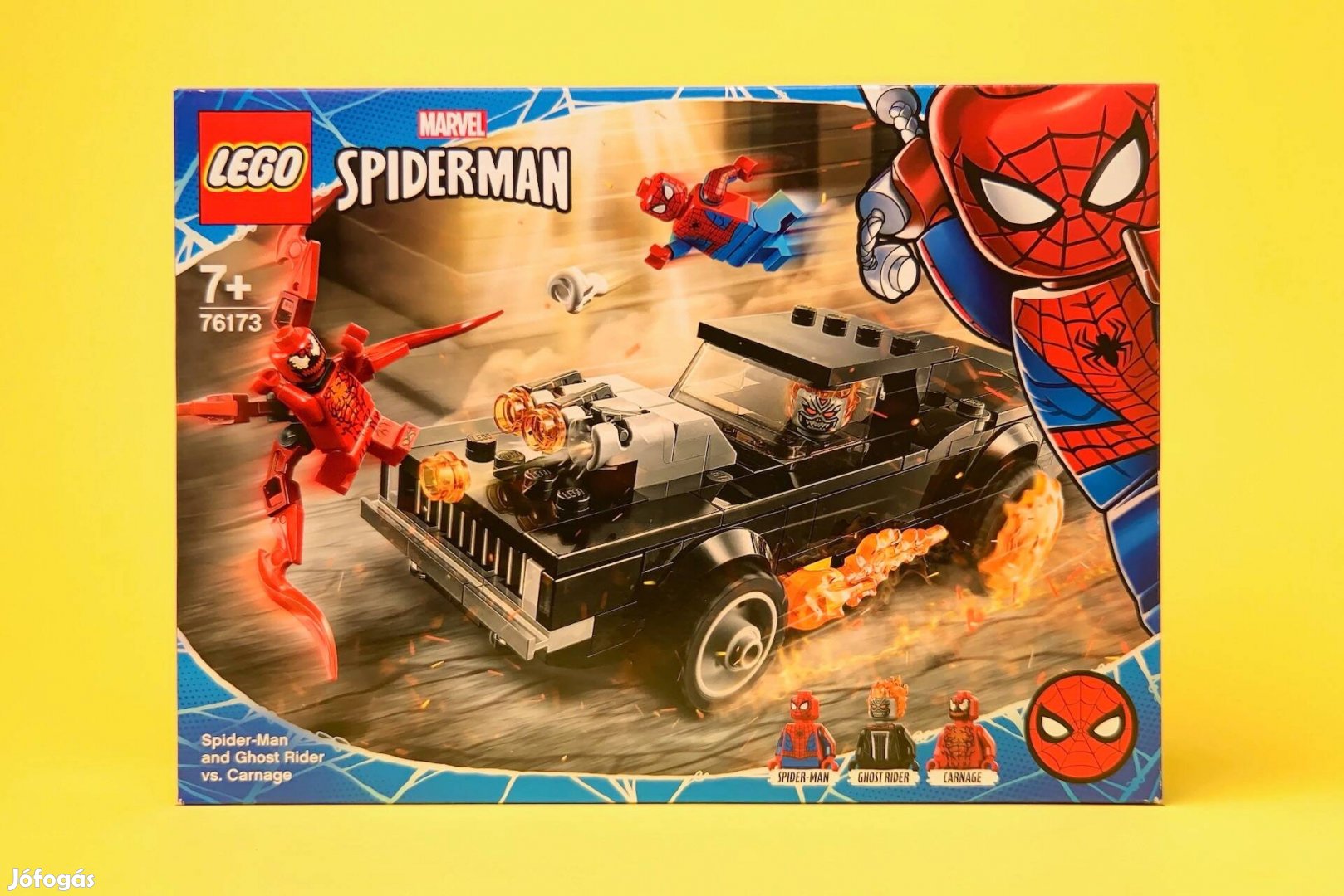 LEGO Marvel 76173 Spider-Man and Ghost Rider vs. Carnage, Új, Bontatla