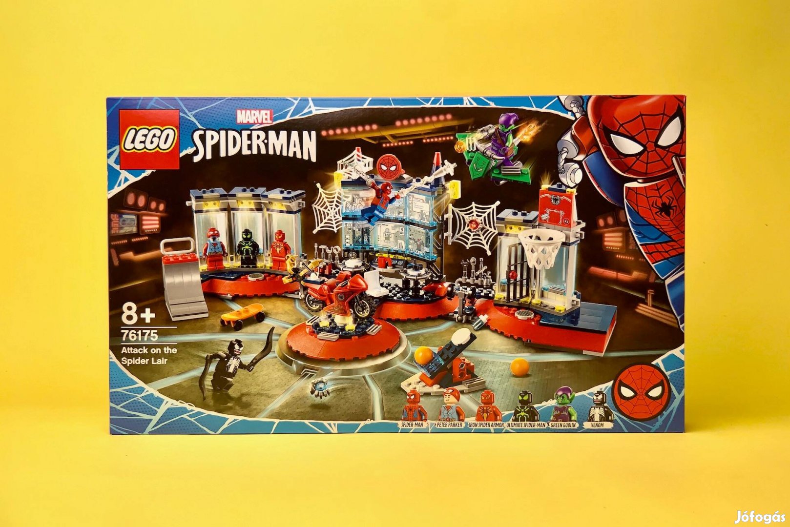 LEGO Marvel 76175 Támadás a pókbarlang ellen, Új, Bontatlan