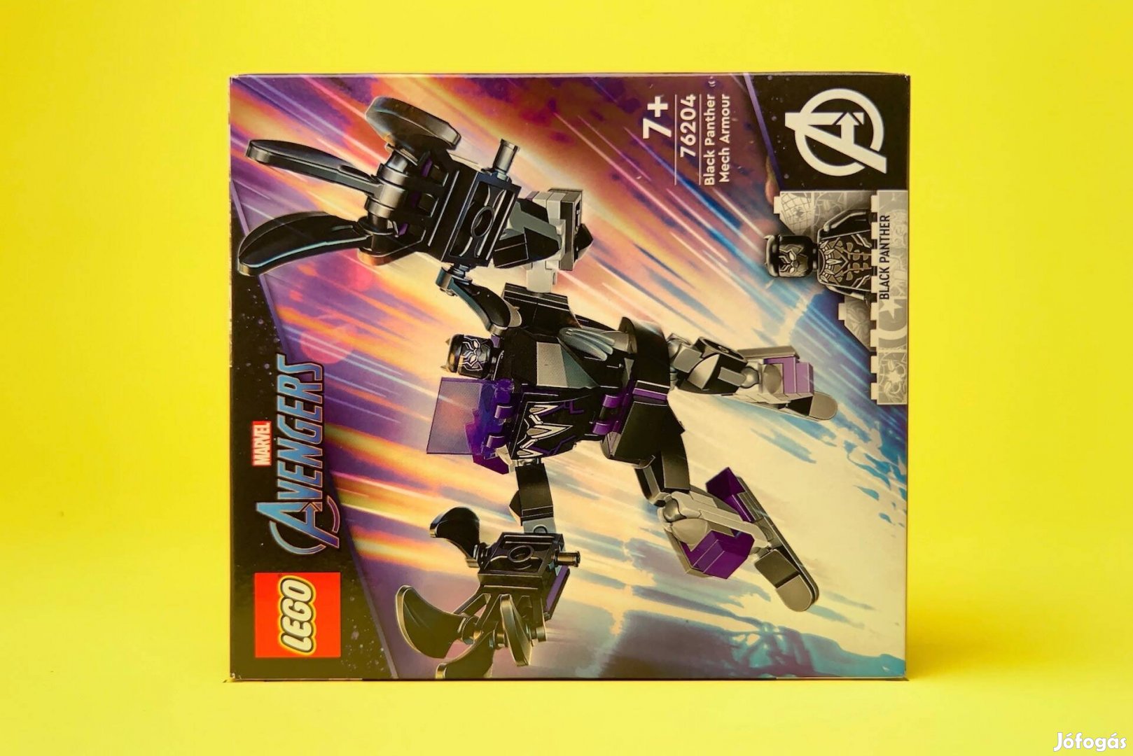 LEGO Marvel 76204 Black Panther Mech Armor, Uj, Bontatlan