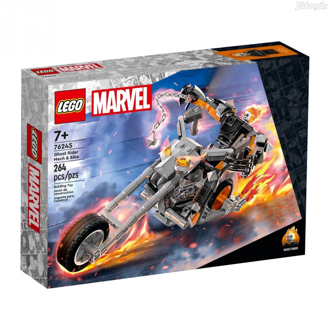 LEGO Marvel 76245 Szellemlovas robot és motor