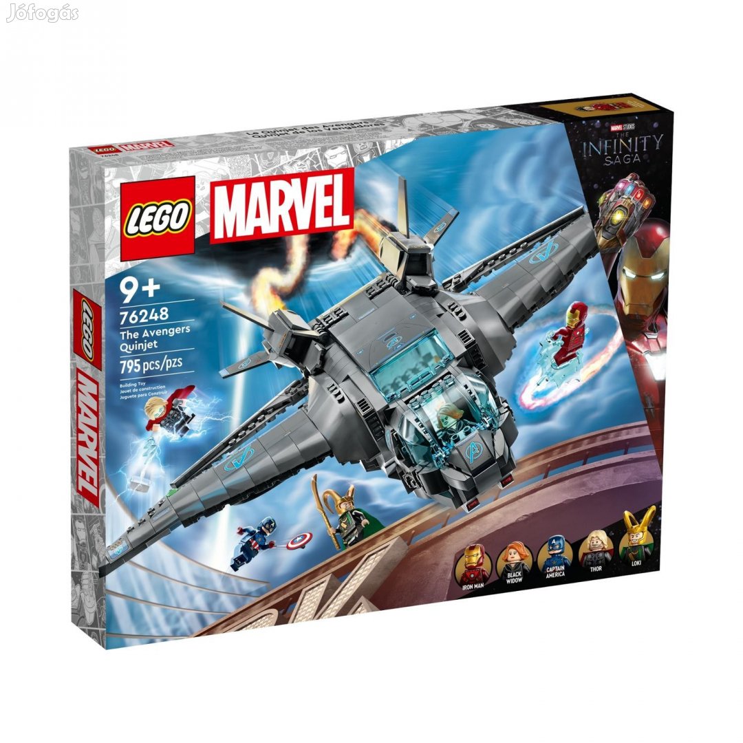LEGO Marvel 76248 A Bosszúállók Quinjetje