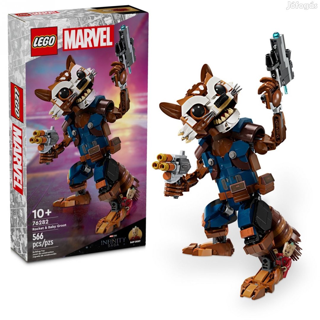 LEGO Marvel 76282 Mordály & Baby Groot - 76282