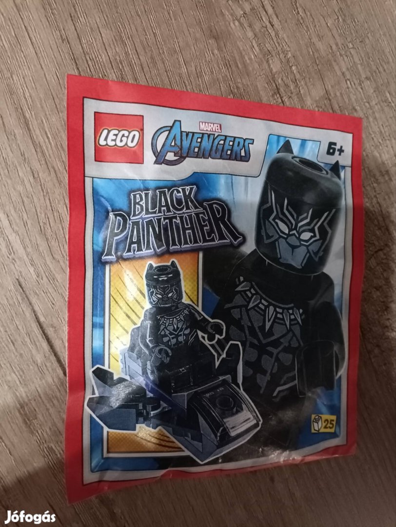 LEGO Marvel Avengers Fekete Párduc szuperhős polybag figura 