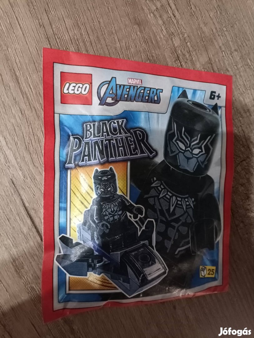 LEGO Marvel Avengers Fekete Párduc szuperhős polybag figura 