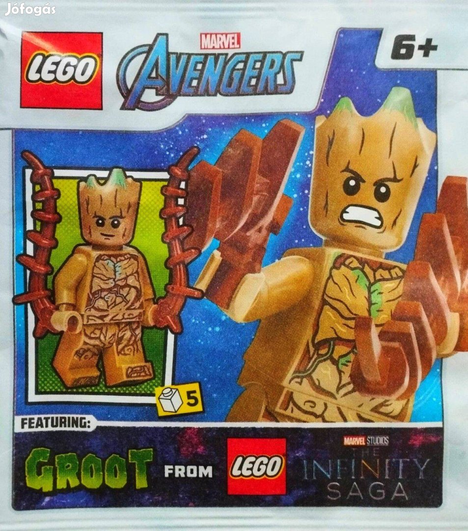 LEGO Marvel Avengers Galaxis Őrzői - Groot Mini Figura 242319 Polybag