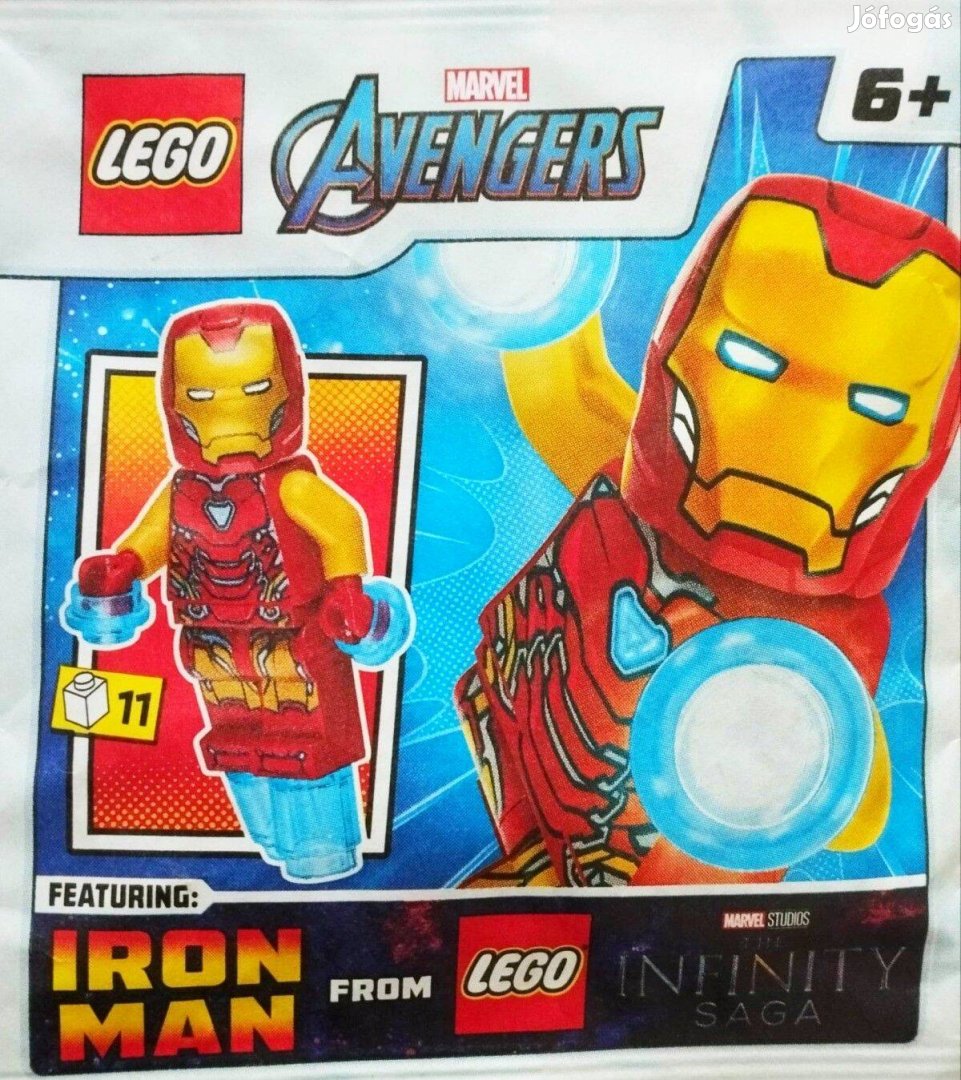 LEGO Marvel Avengers Iron MAN Vasember Mini Figura