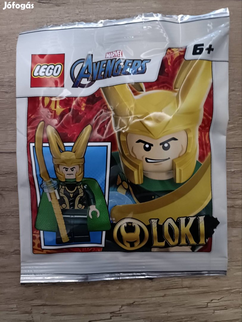 LEGO Marvel Avengers Loki szuperhős polybag figura 