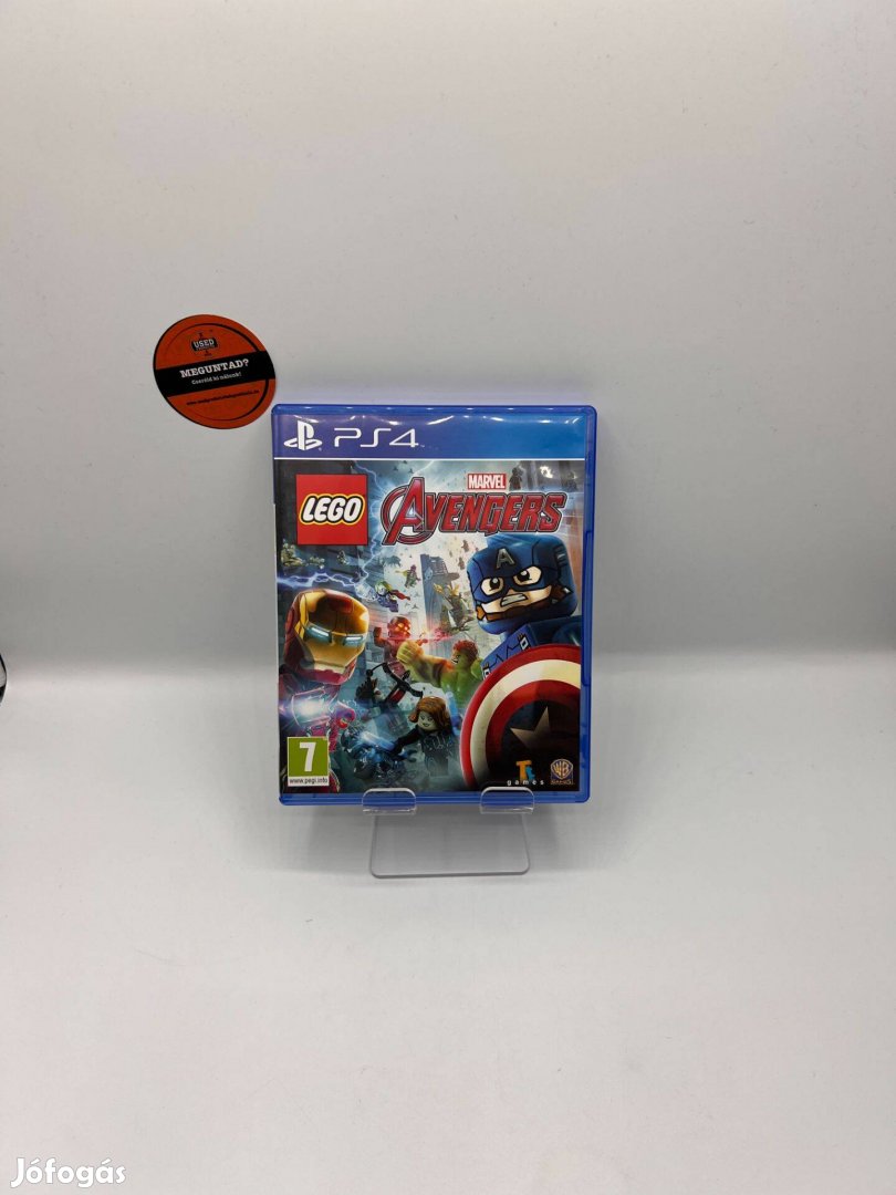 LEGO Marvel Avengers - PS4 játék, használt