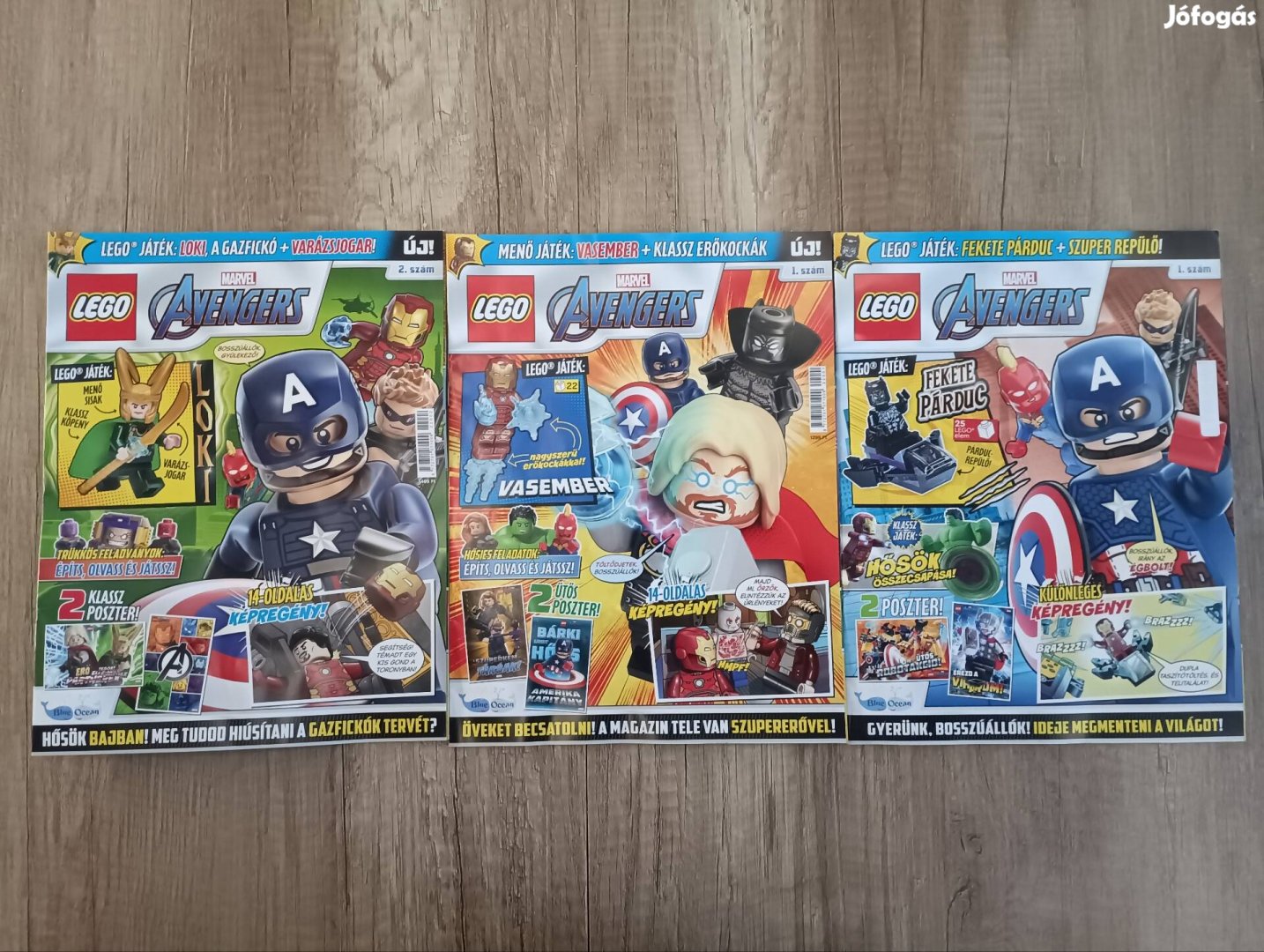 LEGO Marvel Avengers magazinok újságok 