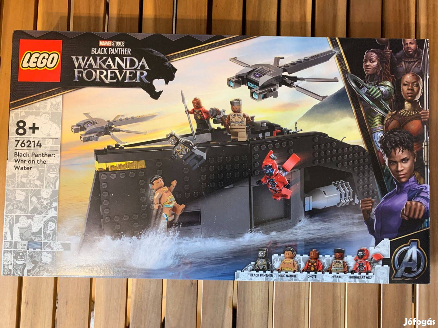 LEGO Marvel Fekete Párduc Mindörökké Wakanda - Harc a vízen (76214)