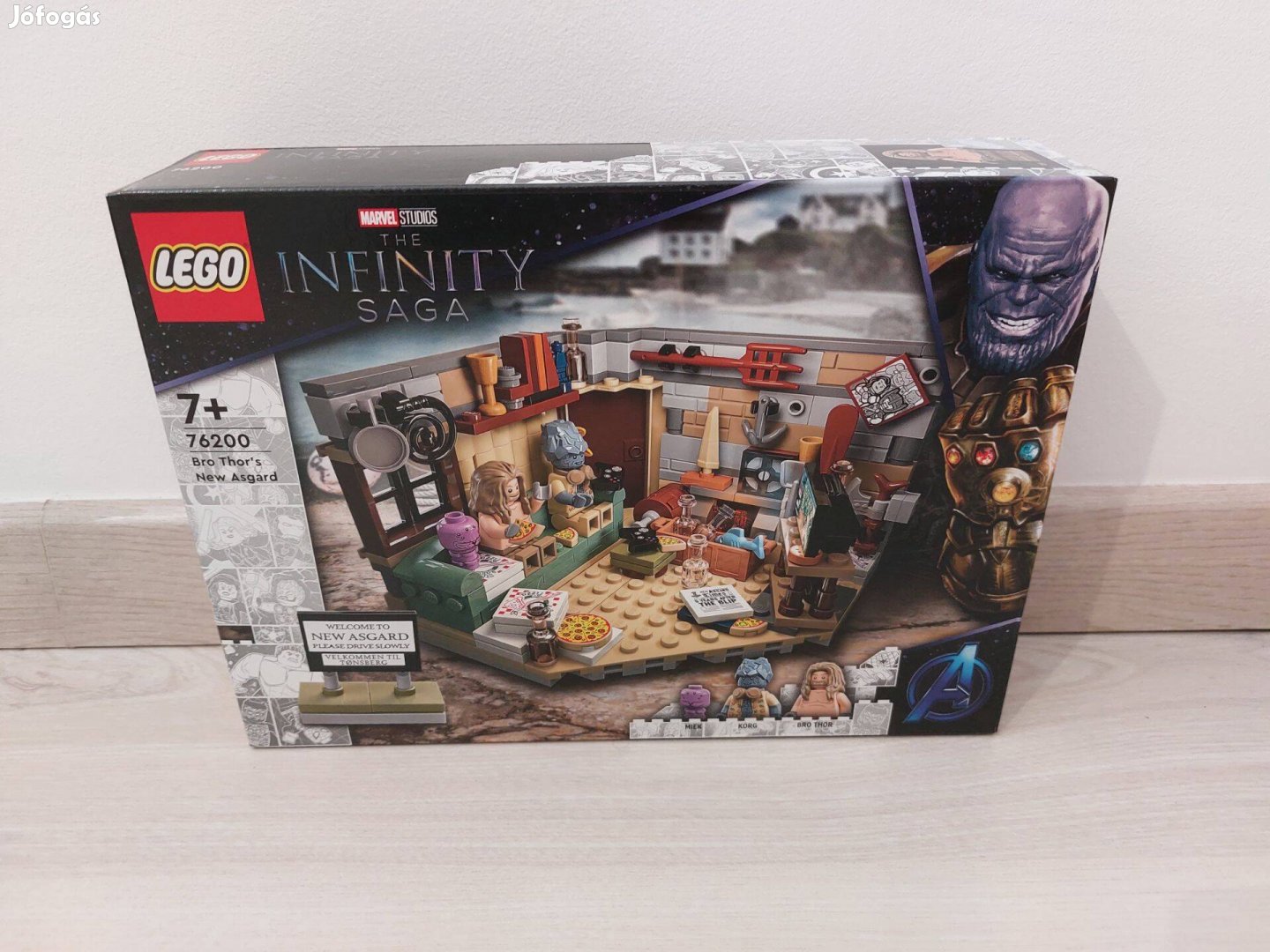 LEGO Marvel Infinity Saga - Bro Thor New Asgardja 76200 új, bontatlan