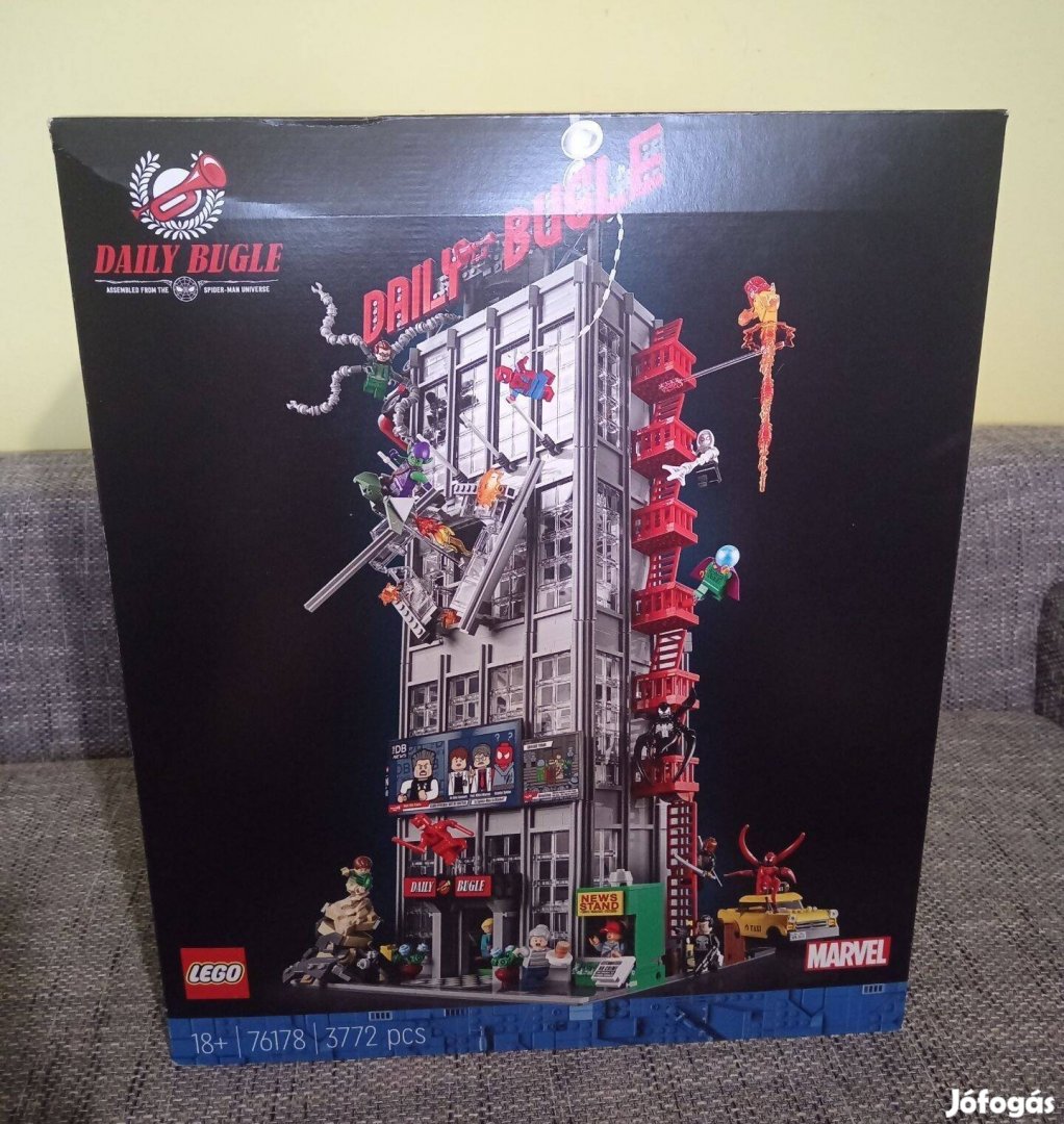 LEGO Marvel Spider-Man - Hírharsona 76178 bontatlan készlet