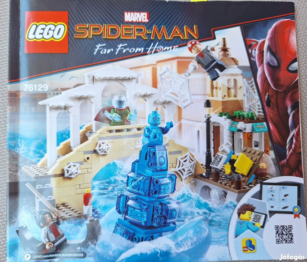 LEGO Marvel Spiderman 76129 Vízember támadása