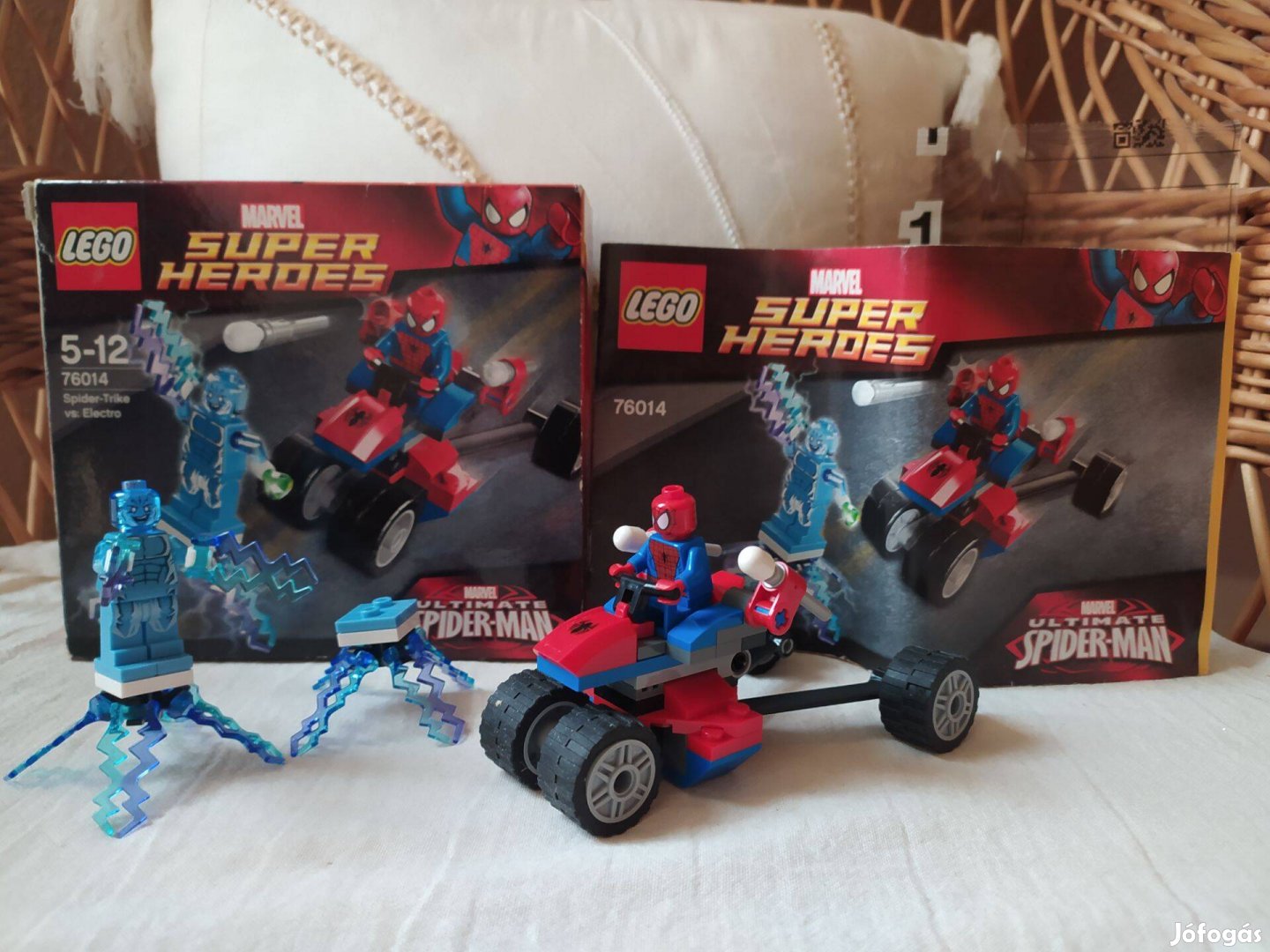 LEGO Marvel Super Heroes 76014 Pók-támadás Electro ellen