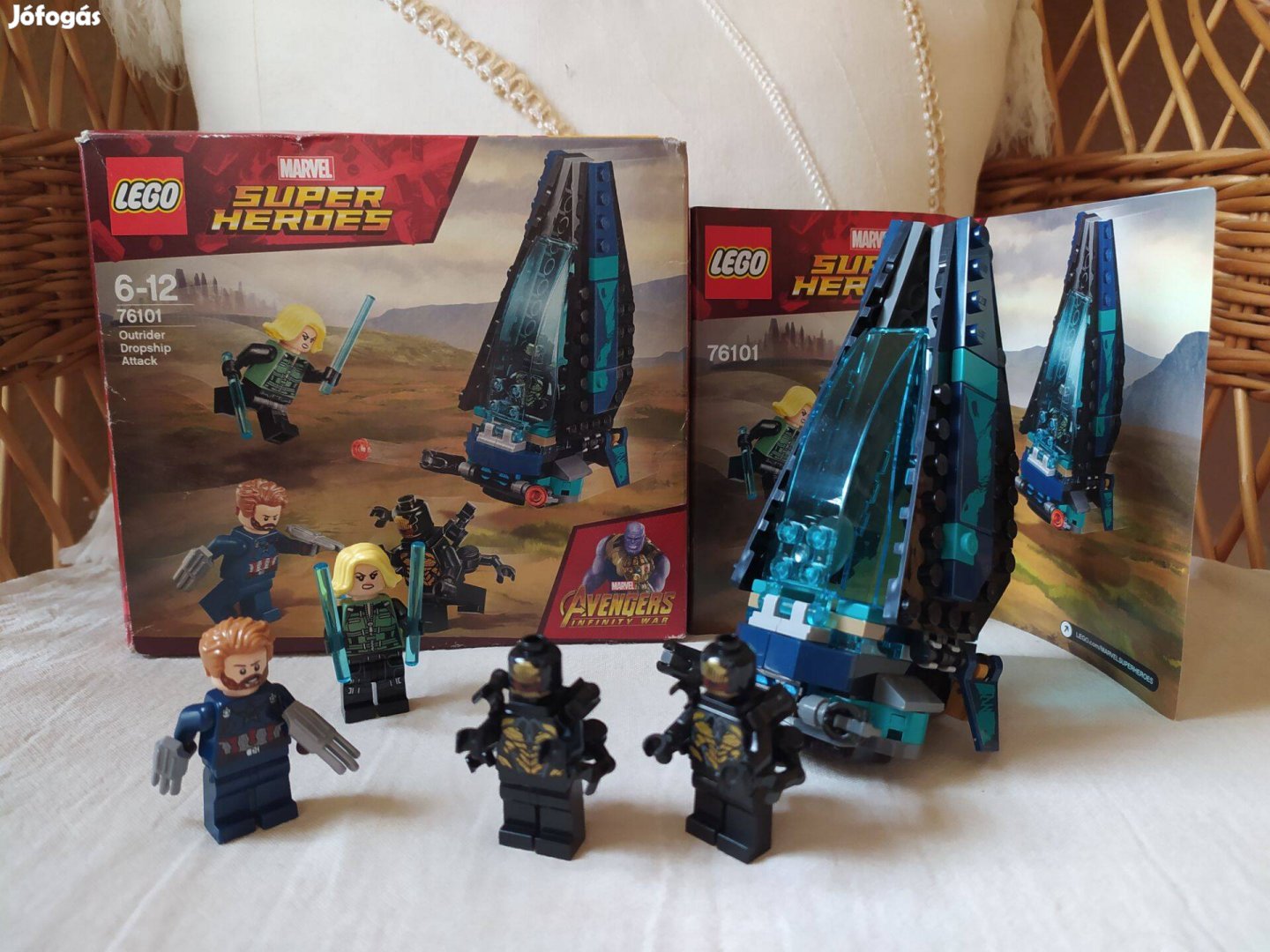 LEGO Marvel Super Heroes 76101 Outrider Dropship támadás