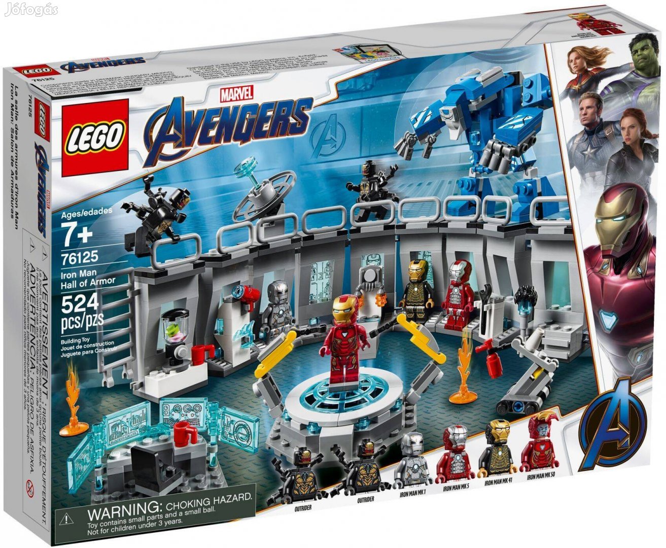 LEGO Marvel Super Heroes 76125 Iron Man Hall of Armour bontatlan, új