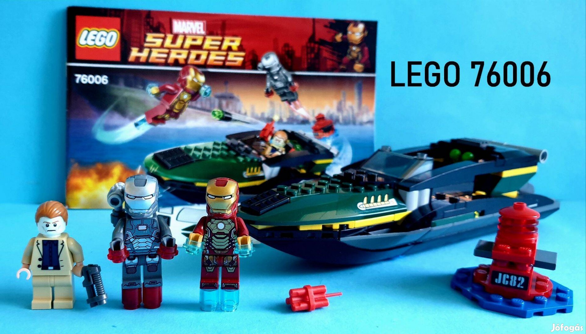 LEGO Marvel Super Heroes Iron Man 76006 Extremis Sea Port Battle