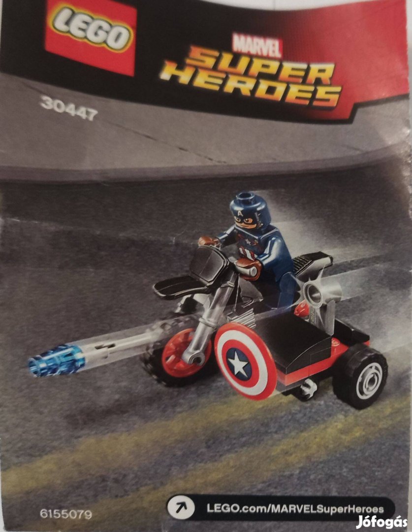 LEGO Marvel Super Heroes - Amerika kapitány motorbiciklije 30447