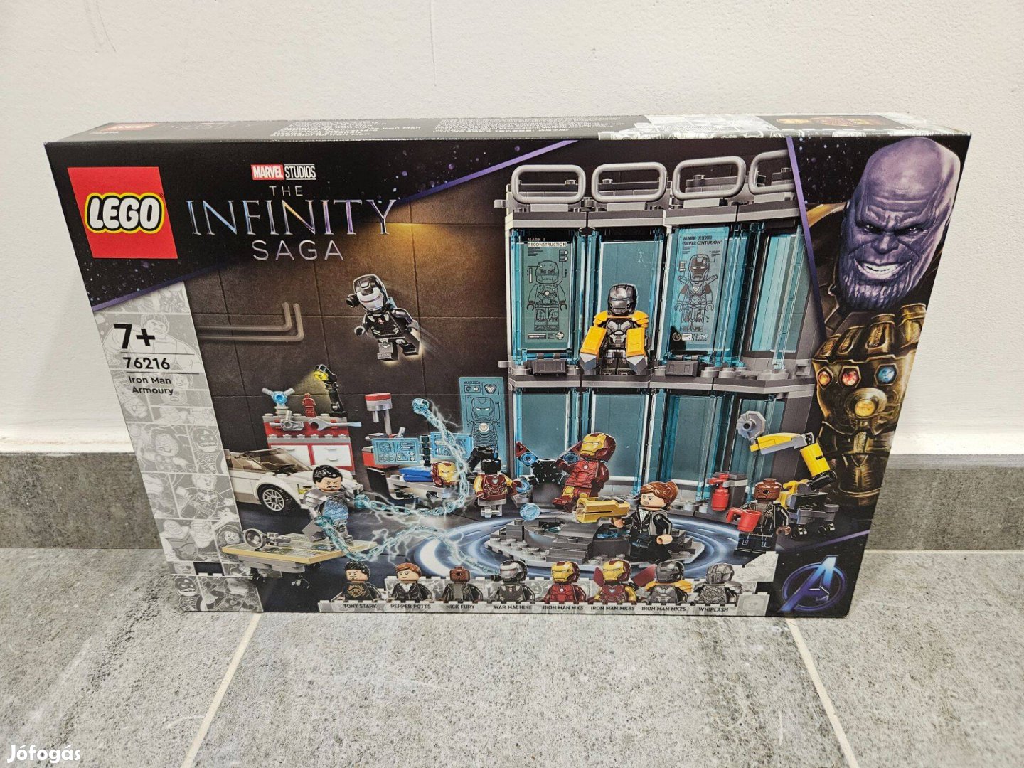 LEGO Marvel The Infinity Saga - Vasember fegyvertára 76216 bontatlan