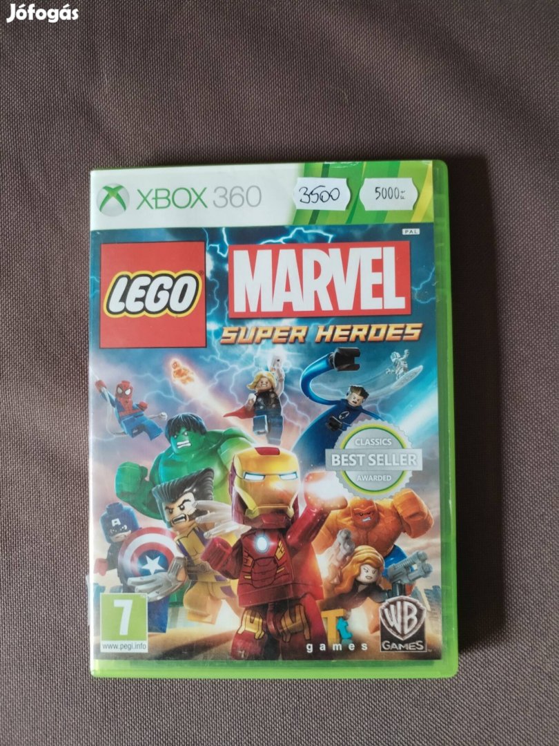 LEGO Marvel Xbox 360 játék 