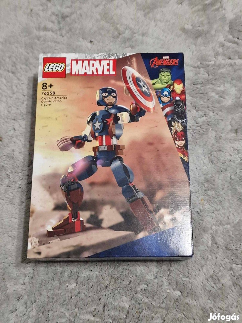 LEGO Marvel - Amerika Kapitány építőfigura (76258)