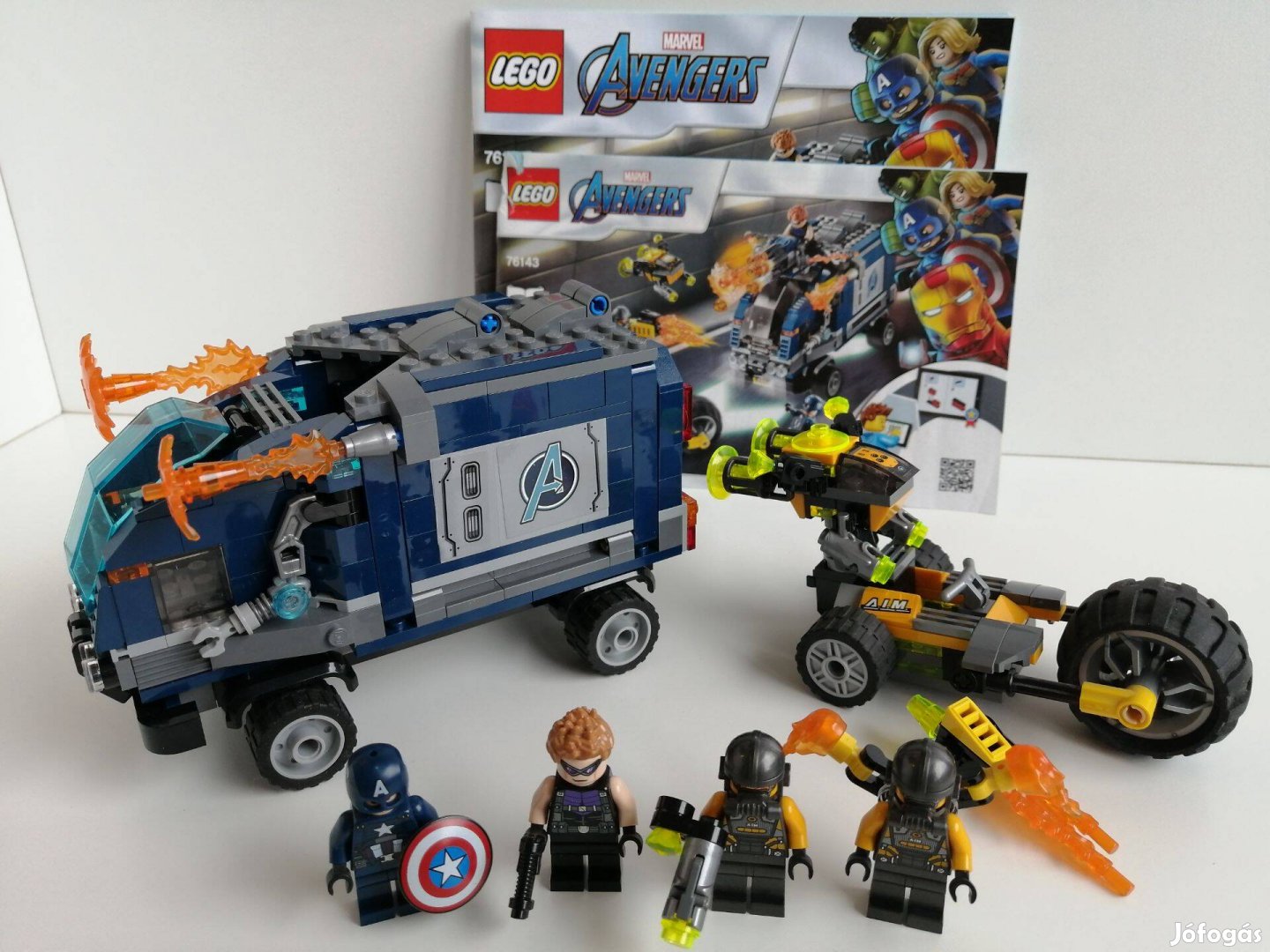 LEGO Marvel - Bosszúállók teherautós üldözés (76143)