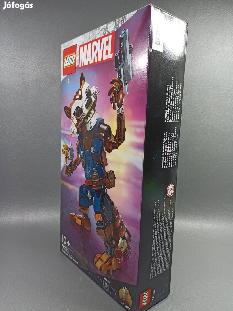 LEGO Marvel - Mordály & Baby Groot (76282) Új, bontatlan