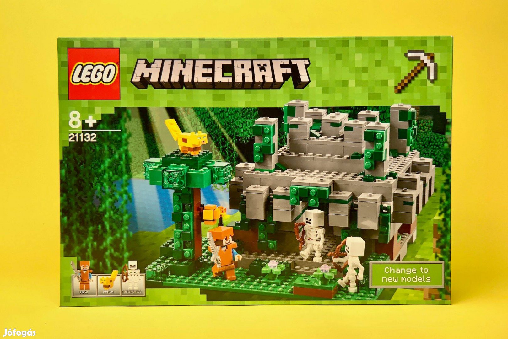LEGO Minecraft 21132 Jungle Temple, Uj, Bontatlan