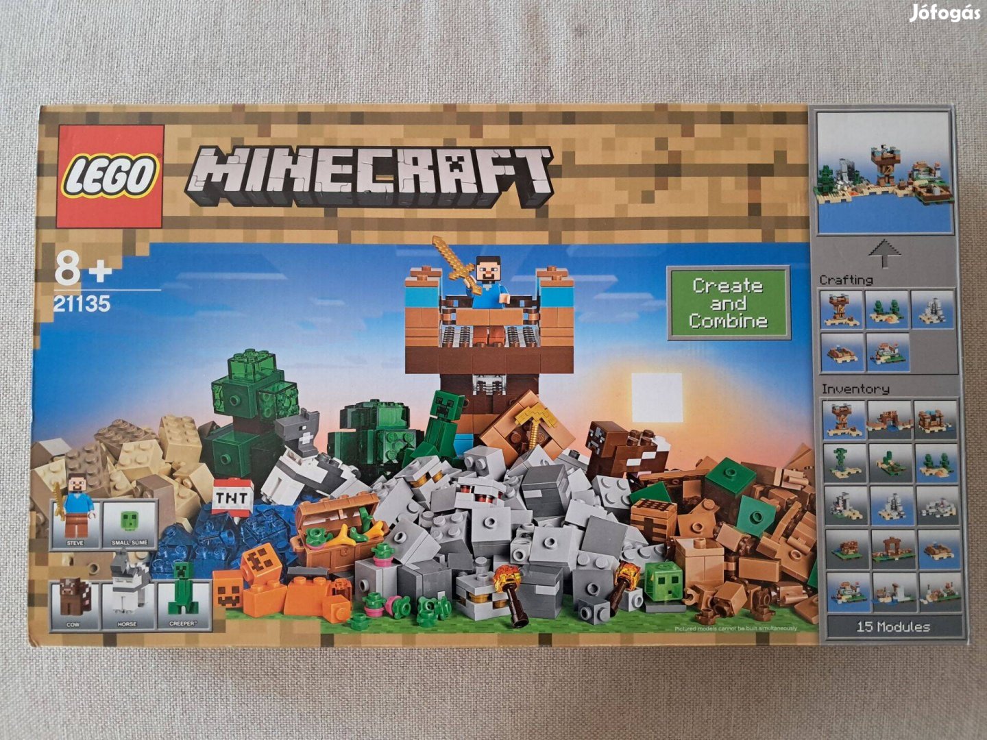 LEGO Minecraft 21135 bontatlan eladó!