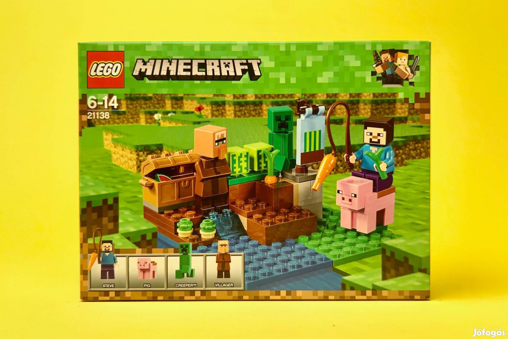 LEGO Minecraft 21138 The Melon Farm, Új, Bontatlan