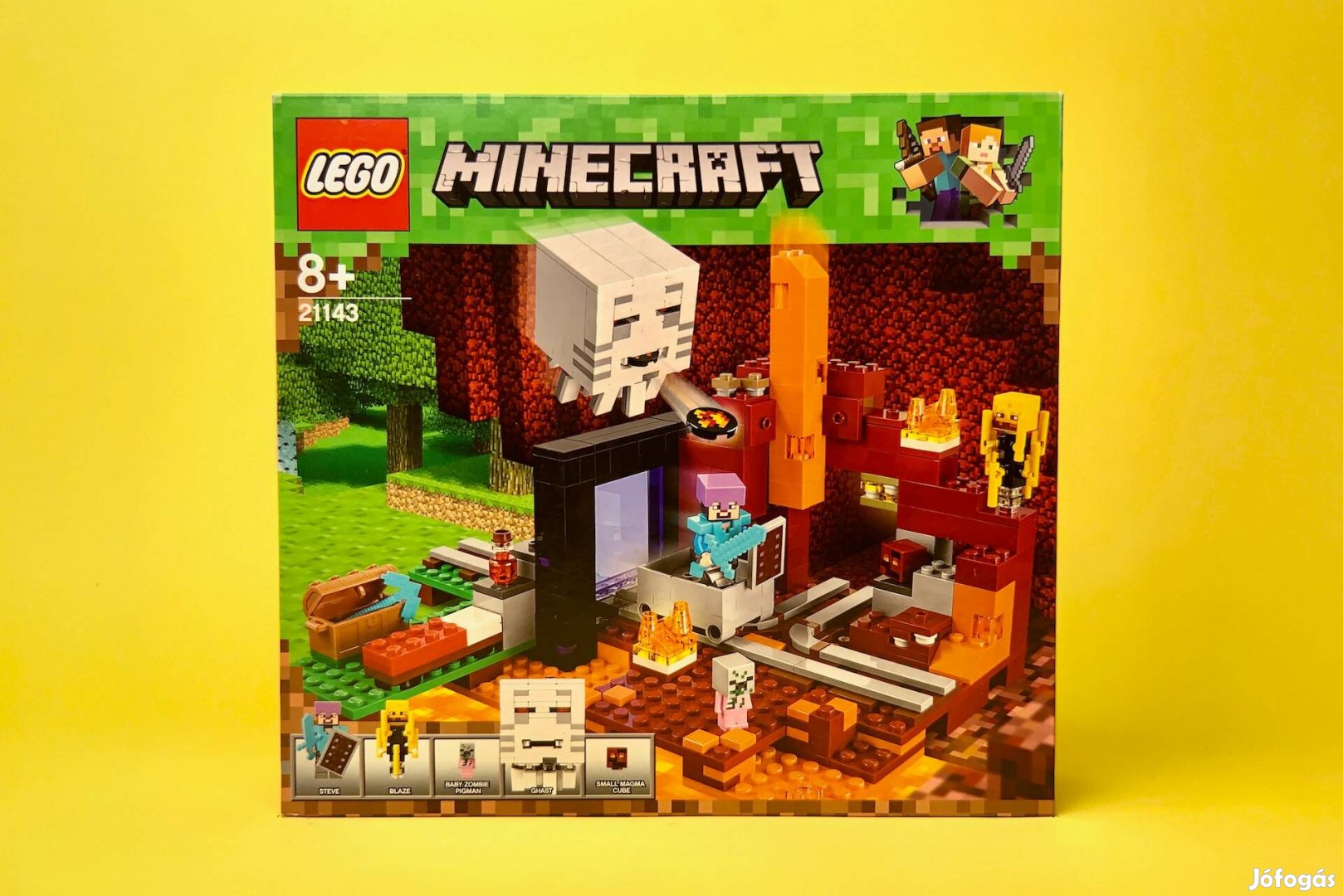 LEGO Minecraft 21143 The Nether Portal, Uj, Bontatlan