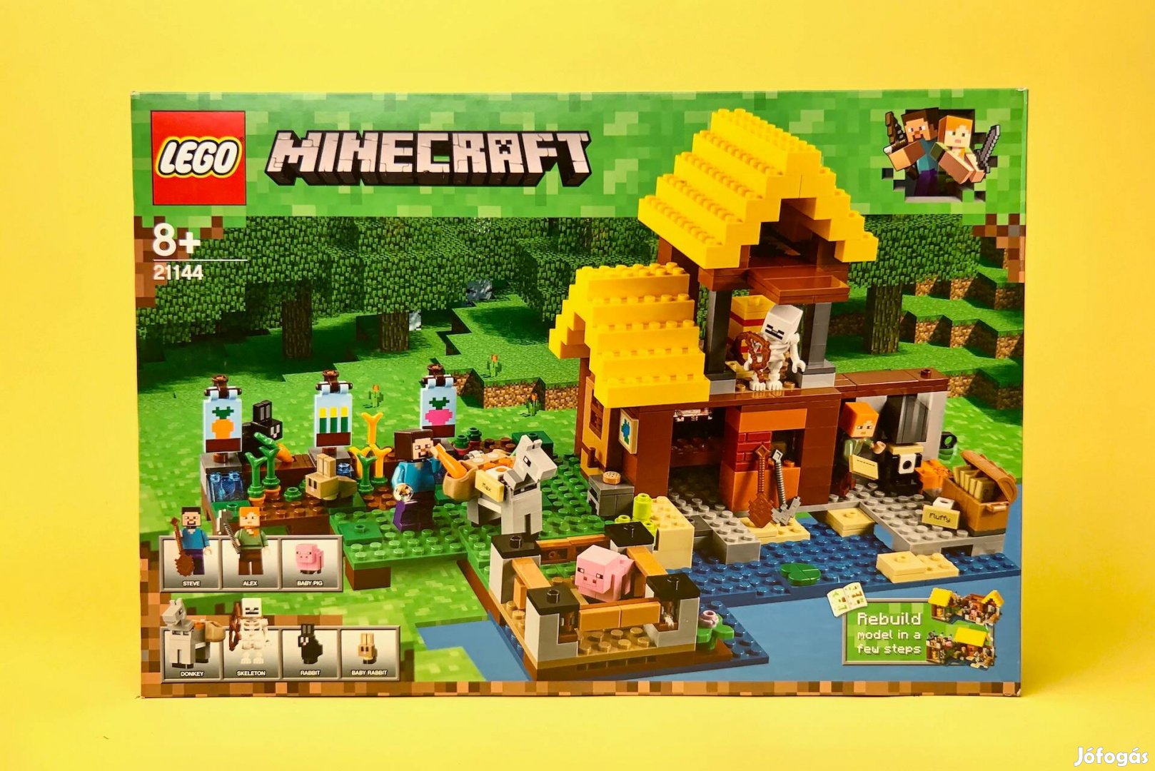 LEGO Minecraft 21144 The Farm Cottage, Uj, Bontatlan