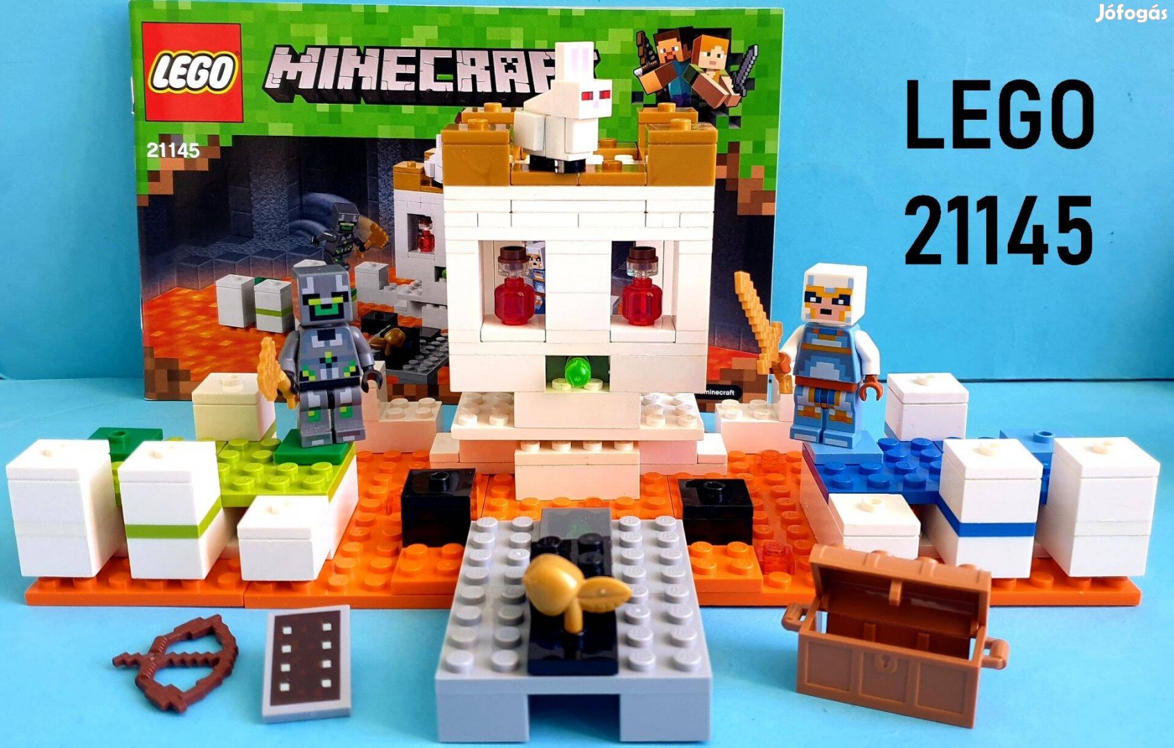 LEGO Minecraft 21145 The Skull Arena (2018), útmutató