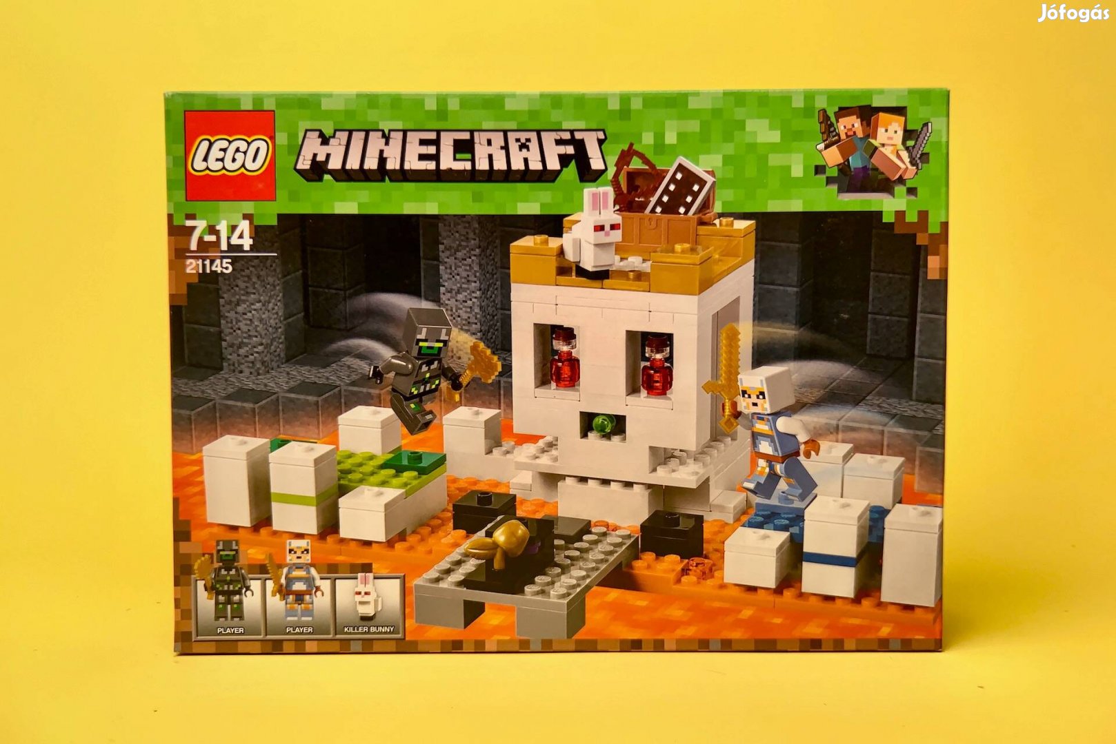 LEGO Minecraft 21145 The Skull Arena, Uj, Bontatlan